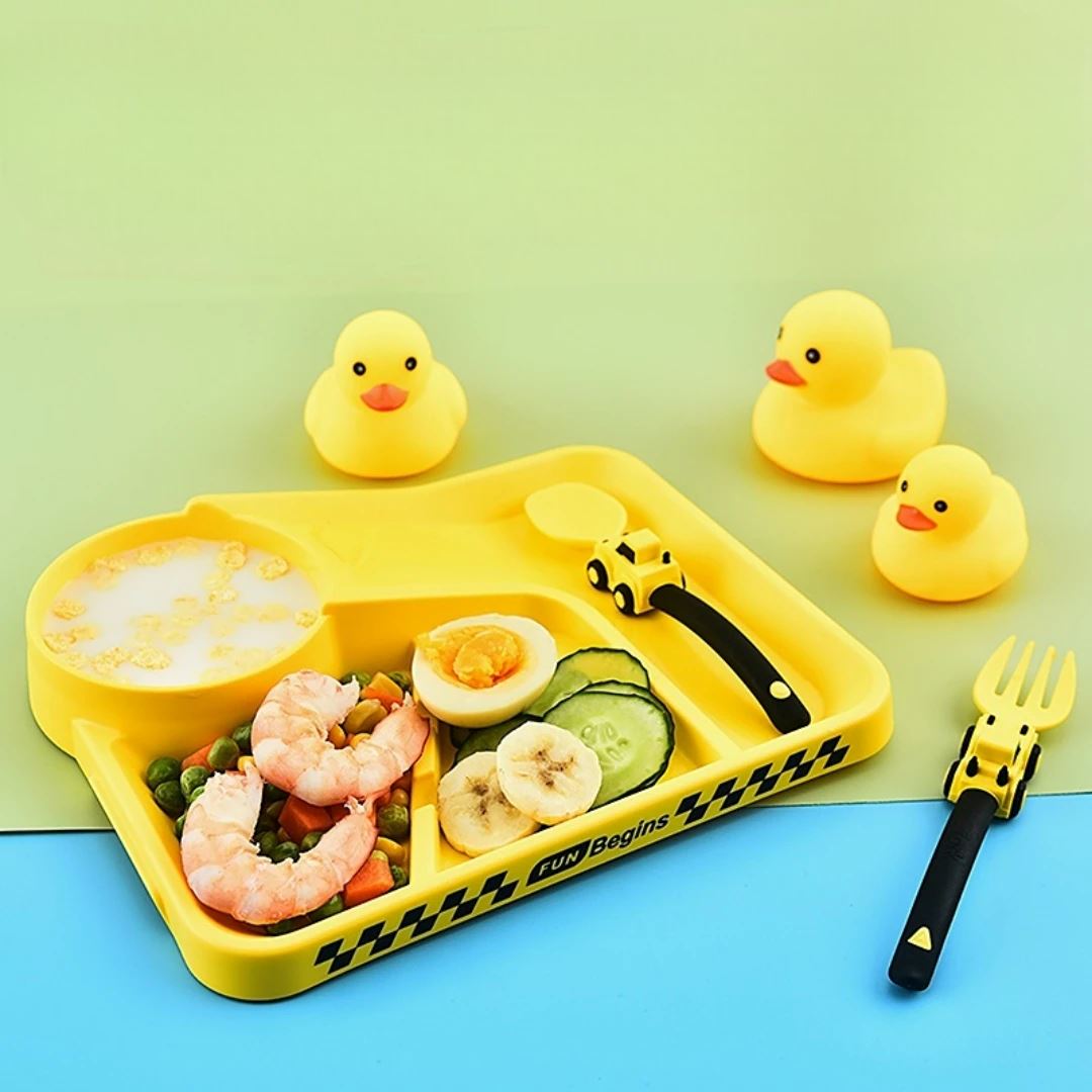 VAISSELLE BEBE - CoursePlate™ - Jaune