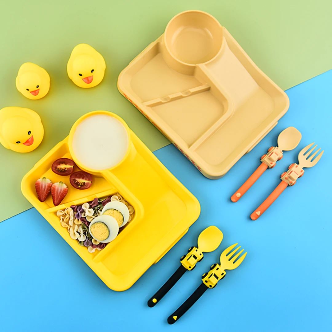 VAISSELLE BEBE - CoursePlate™ - Jaune