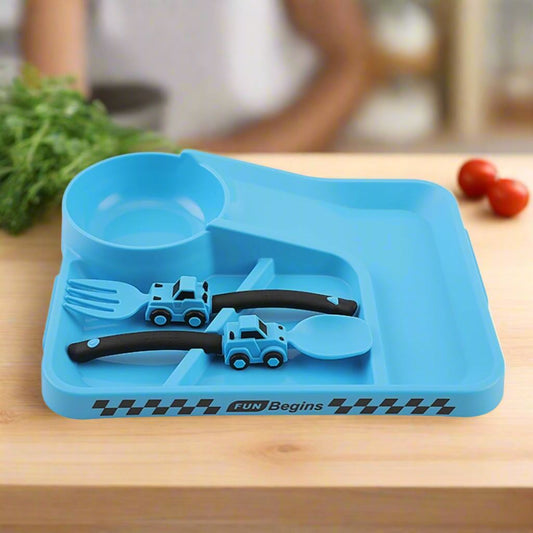 VAISSELLE BEBE - CoursePlate™ - Bleu
